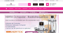 Desktop Screenshot of dermrio.com.br